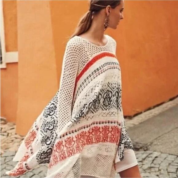 Anthropologie Sweaters - ANTHROPOLOGIE Sleeping On Snow Risen Sun Sweater Tunic {3A51}